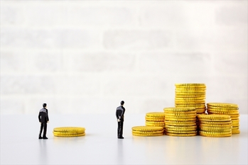 ビジネスイメージ―お金に関する格差