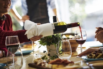 ワイン,食事