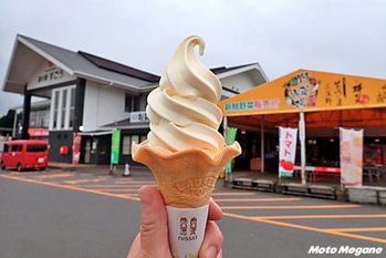 【大分県】メロンよりも甘～いスイートコーンを使ったご当地ソフト！「道の駅 すごう」【バイクで行く!ご当地ソフトクリームの世界】