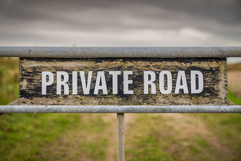 private road