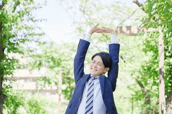 ビジネスマン,深呼吸