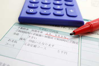 リボ払いの内容に関する契約書の記載