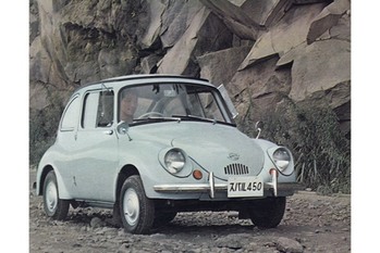 【クルマ物知り図鑑】フィアット・チンクエチェントのライバル！ 余裕のパフォーマンスを誇った小型車のテントウ虫「スバル450」