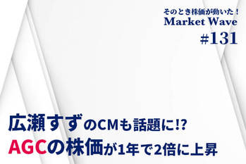AGC,株価