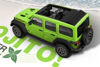 カクテルのモヒートからインスパイアを受けたジープ・ラングラー・アンリミテッド・ルビコンの限定モデルが日本上陸