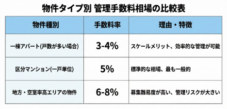 管理手数料比較