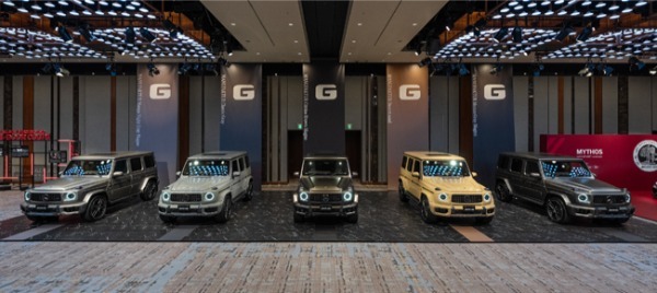 MANUFAKTUR特別外装色を5色展開し、G63初採用となるMANUFAKTURダーククロームパッケージを纏ったメルセデスAMG G 63の特別限定モデルが登場