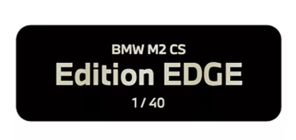 Mパフォーマンスパーツを装備したM2 CSの限定モデル「M2 CS Edition EDGE」が日本上陸