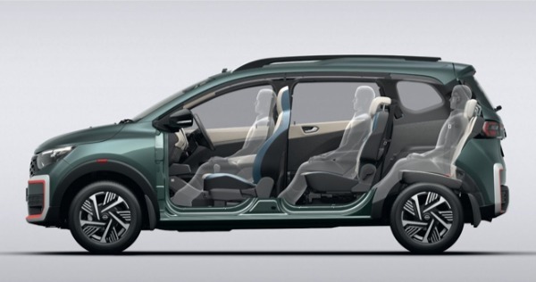 日本市場への導入も期待！　日産の新世代コンパクトMPV「グラバイト」がインドで世界初公開