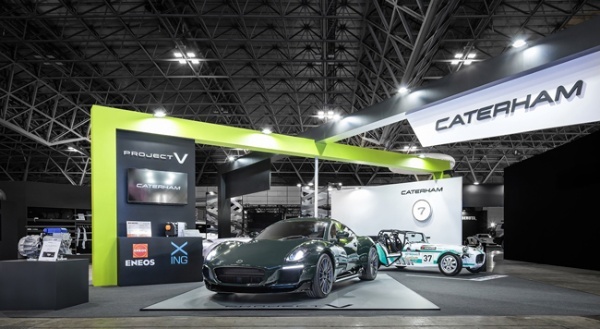 ケータハムはEVスポーツカー「プロジェクトV」の最新プロトタイプを、モーガンは新型フラッグシップモデルの「スーパースポーツ」を東京オートサロン2026で披露