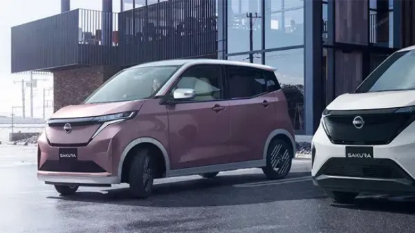 フロントフェイスを刷新した軽EVの日産サクラが受注を開始。発売は本年夏を予定