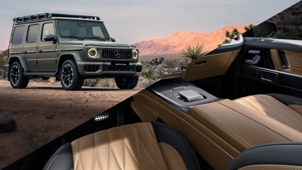プロフェッショナル仕様のルーフラゲッジとスペアタイヤホルダーを装備したメルセデスAMG G 63の限定モデルが日本上陸