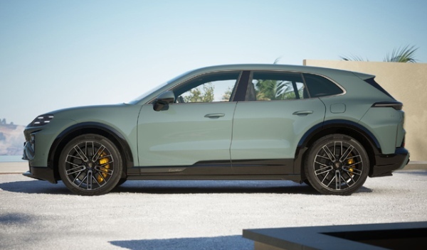 フル電動パワートレインを搭載したBEVモデルのポルシェ・カイエンが日本デビュー