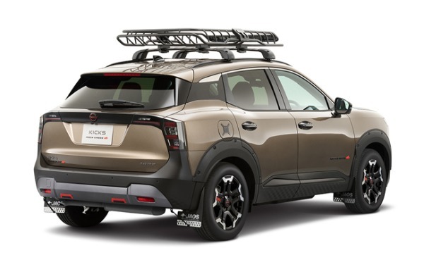 日産がキックスのアウトドア志向カスタムカー「ROCK CREEK」を本年12月23日に発売すると予告