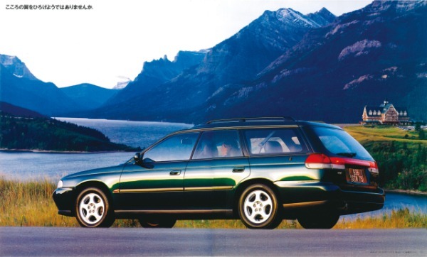 【日本車黄金時代】「1993スバル・レガシィ・ツーリングワゴン（E-BG5型）」は独自の個性と気持ちよさを追求。自由が存分に味わえた