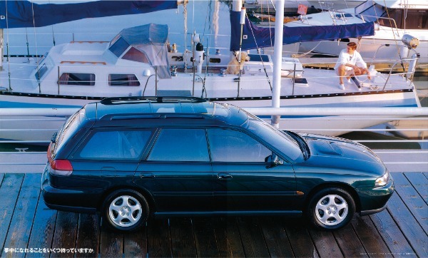 【日本車黄金時代】「1993スバル・レガシィ・ツーリングワゴン（E-BG5型）」は独自の個性と気持ちよさを追求。自由が存分に味わえた