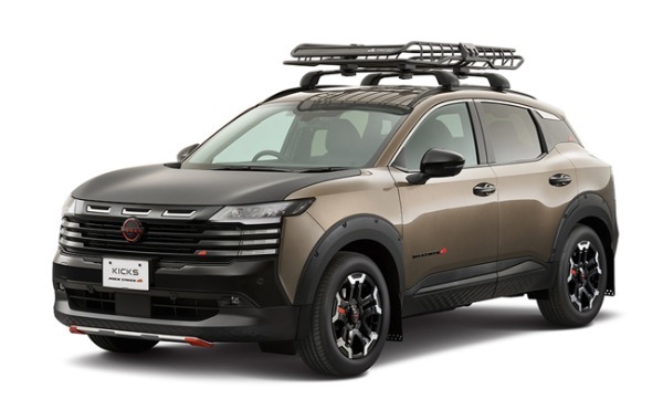 日産がキックスのアウトドア志向カスタムカー「ROCK CREEK」を本年12月23日に発売すると予告