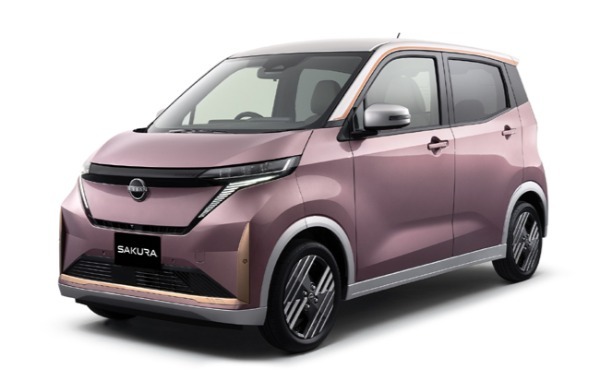 フロントフェイスを刷新した軽EVの日産サクラが受注を開始。発売は本年夏を予定