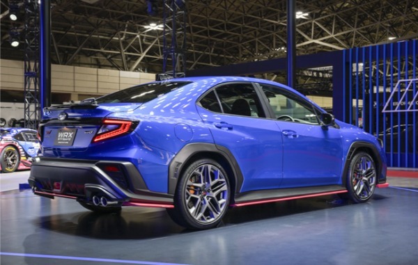 SUBARUが現行WRXの日本仕様では初となる6速MTを採用したSTIコンプリートカー「WRX STI Sport♯」を東京オートサロン2026で初公開