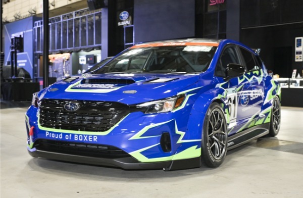 SUBARUが現行WRXの日本仕様では初となる6速MTを採用したSTIコンプリートカー「WRX STI Sport♯」を東京オートサロン2026で初公開