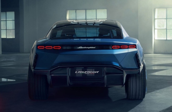 ランボルギーニの電動GTカーのコンセプトモデル「ランザドール」が初公開