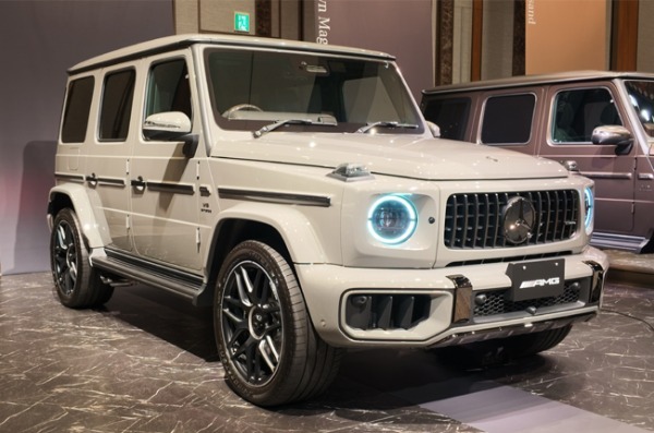 MANUFAKTUR特別外装色を5色展開し、G63初採用となるMANUFAKTURダーククロームパッケージを纏ったメルセデスAMG G 63の特別限定モデルが登場