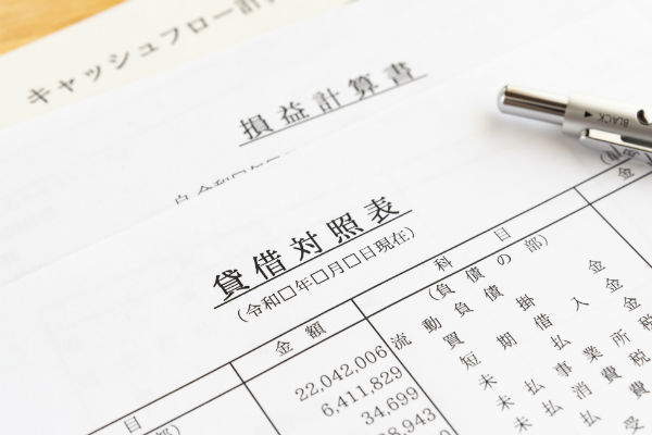 貸借対照表,損益計算書