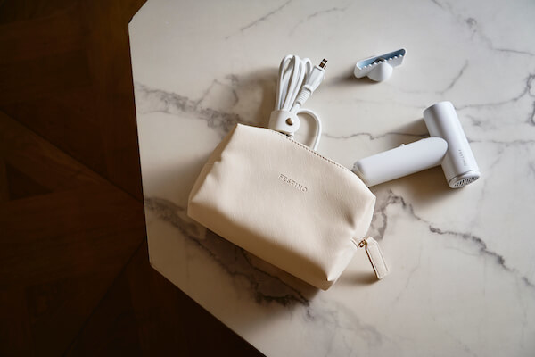 約200gの手のひらサイズ　「フェスティノ」が最小・最軽量クラスのドライヤー発売