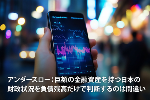 アンダースロー：巨額の金融資産を持つ日本の財政状況を負債残高だけで判断するのは間違い