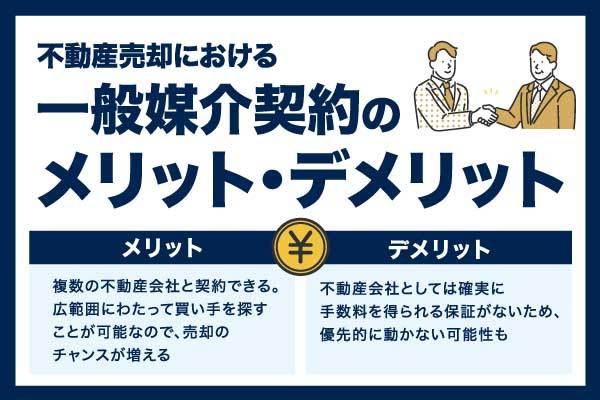 一般媒介契約のメリットや注意点とは？専任媒介・専属専任媒介との違い