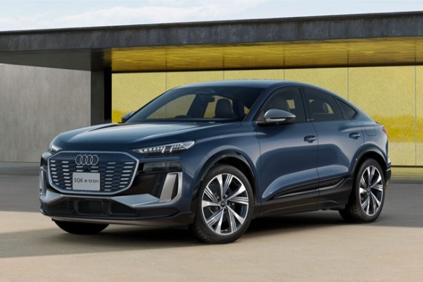アウディの新型プレミアムミッドサイズ電動SUVクーペ「Q6スポーツバックe-tron」シリーズが日本上陸
