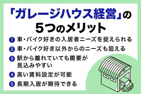 ガレージハウスの賃貸経営とは？メリット・デメリット、始め方とコツを解説