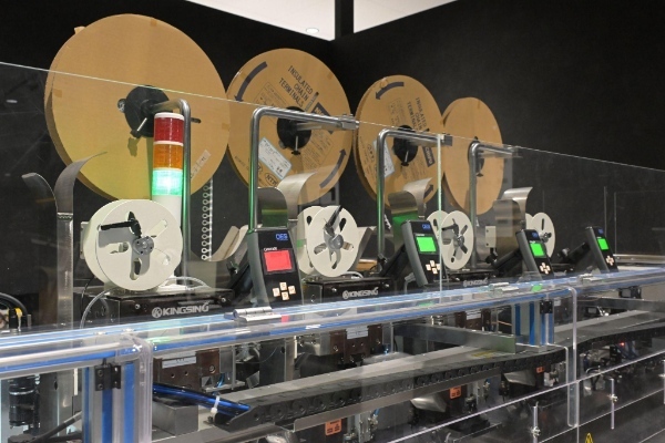 制御盤DXラボラトリ内の展示