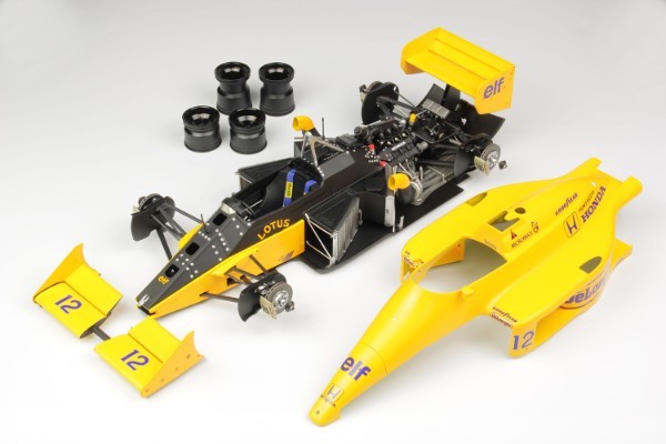 1987年にモナコGPで優勝を飾ったロータス99Tが蘇る「1/12 ロータス 99T 1987 モナコGP ウィナー」9月発売