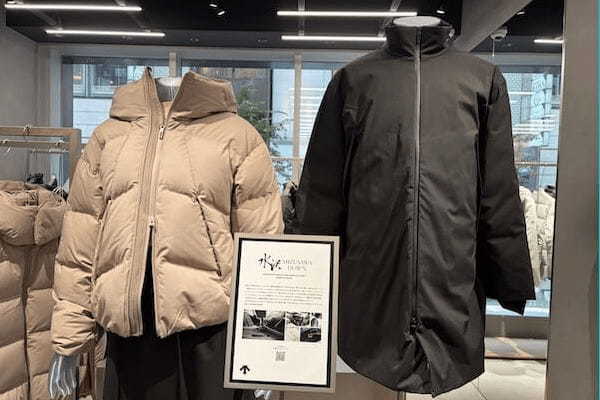 「デサント」が銀座店をリニューアル　「水沢ダウン」からスキー、ゴルフまでフルライン　グローバル旗艦店の起点に