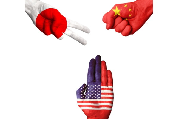 中国,外交,日中関係,米中