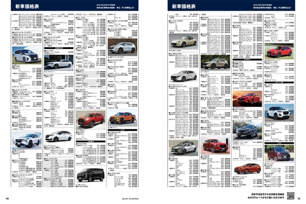 【新車価格情報】国産車 デビュー＆改良情報（ダイジェスト）※2024年6月20日時点