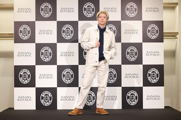 岸優太が「バナナ・リパブリック」のブランドアンバサダーに就任