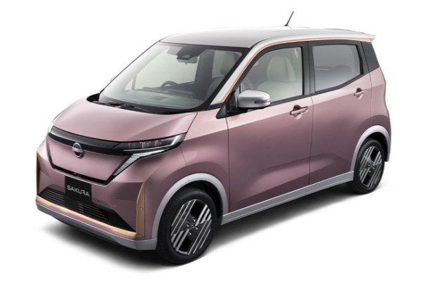 フロントフェイスを刷新した軽EVの日産サクラが受注を開始。発売は本年夏を予定