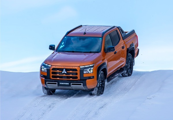 【三菱・北海道 雪上試乗会】アウトランダーPHEVとトライトンのタフで優しい4WDフットワークを実感