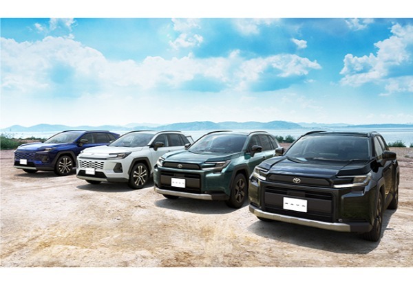 新型トヨタRAV4は、よりマルチに進化。ハイブリッドとPHEVの全4グレード構成。システム出力はハイブリッドが240ps、PHEVは329ps！