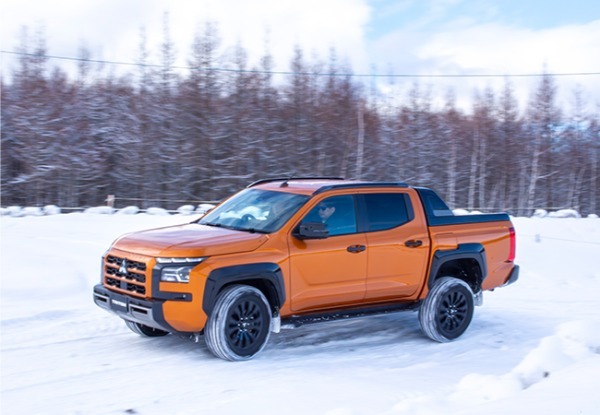 【三菱・北海道 雪上試乗会】アウトランダーPHEVとトライトンのタフで優しい4WDフットワークを実感