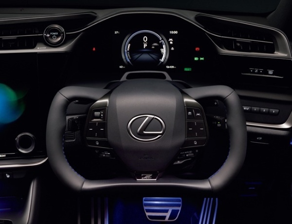 バッテリーEVのレクサスRZが大幅改良。運転する楽しさを追求した“F SPORT”を新設定