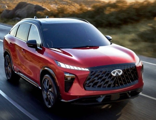 日産の高級ファストバックSUVの新型インフィニティQX65が初公開