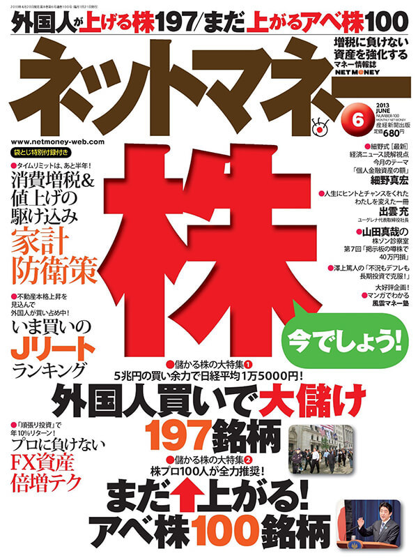 ネットマネー2013年6月号