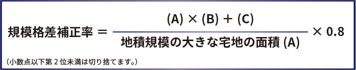 大きな宅地の評価