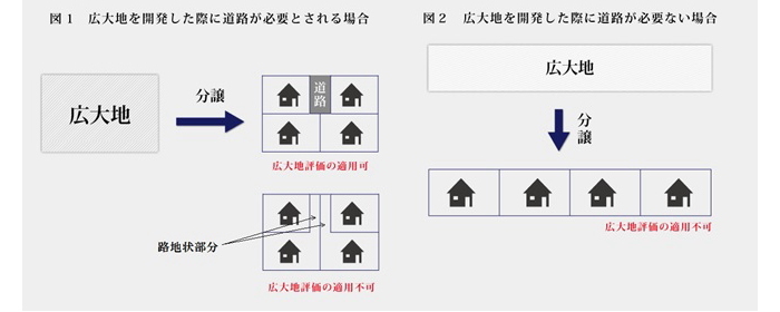 大きな宅地の評価