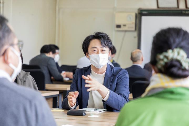 あたたかく迎えてくれた雲仙市役所の皆さんと