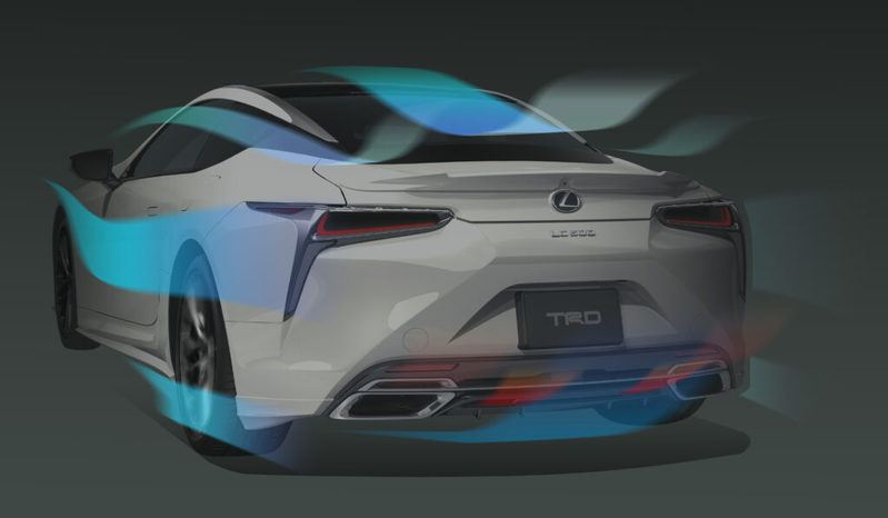 フルカーボン製カウリングやプリズムカットが魅力！新型 LEXUS LC“EXTERIOR PARTS(TRD)”発売