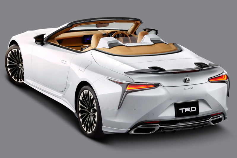 フルカーボン製カウリングやプリズムカットが魅力！新型 LEXUS LC“EXTERIOR PARTS(TRD)”発売